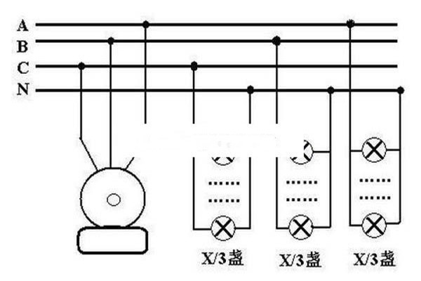 三相四线怎么接三相五线的设备